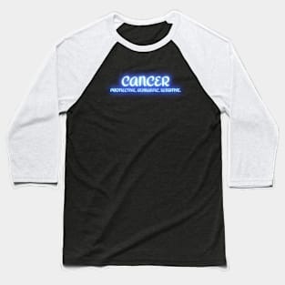 JJ's Zodiacs - Cancer Baseball T-Shirt